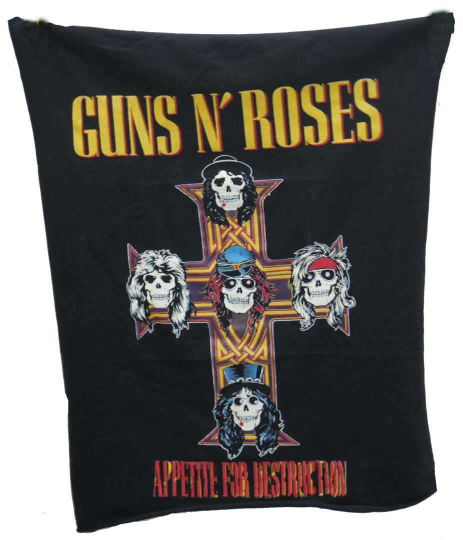 Guns N Roses Appetite Backpatch Test print - Nuclear Waste