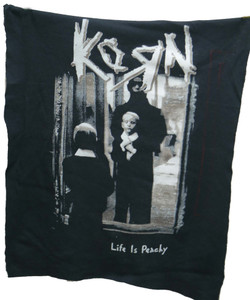 Korn - Life Is Peachy Test Print Backpatch