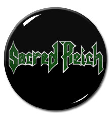 Sacred Reich - Green Logo 1.5" Pin