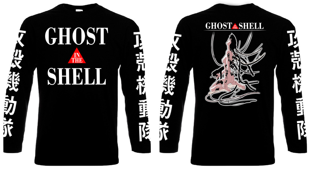 Ghost In The Shell - Long Sleeve T-Shirt - Nuclear Waste