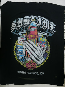 Sublime - Long Beach, CA Test Print Backpatch