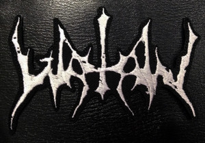 Watain - Shapped Logo 5x3" Embroidered patch