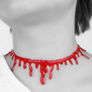 Blood Drip Necklace 
