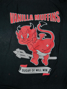 Vanilla Muffins - Sugar Oi! Will Win Test Print Backpatch