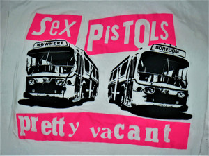 Sex Pistols - Pretty Vacant Test Print Backpatch