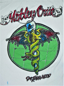 Motley Crue - Dr. Feelgood Test Print Backpatch