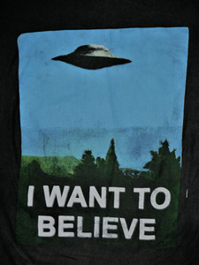 I Want To Believe Alien Test Print Backpatch
