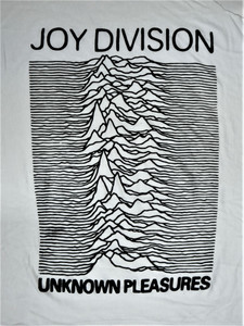 Joy Division Unknown Pleasures White Test BackPatch