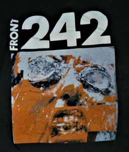 Front 242 - Tyranny Face Test Print Backpatch