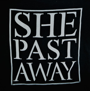 She Past Away Test Print Backpatch