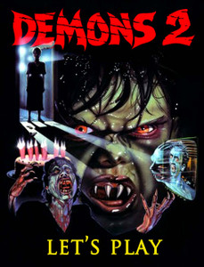Demons 2 - Let's Play  4x5" Movie Color Patch