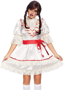 Anabelle Haunted Creepy Doll Costume