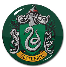 Harry Potter - Slytherin House Crest 1.5" Pin