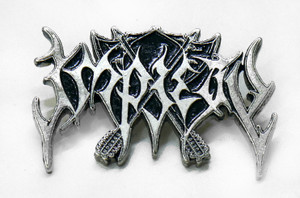 Impiety - Logo 2" ver. 2 Metal Badge Pin