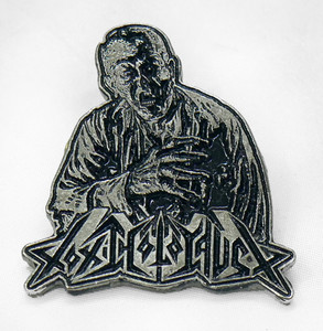 Toxic Holocaust - Zombie 2" Metal Badge Pin