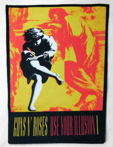 Guns N' Roses - Use Your Illusion 13.5x10.5" Color Backpatch