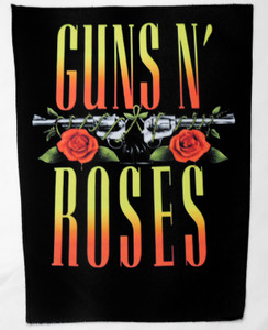 Guns N' Roses - Logo 13.5x10.5" Color Backpatch