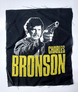 Charles Bronson Gun Test Print Backpatch