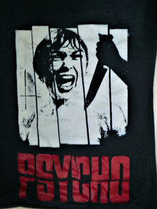 Psycho Horror Movie Test Print Backpatch