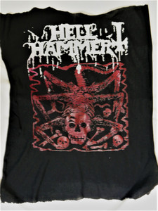 Hellhammer - Red Skull Test Print Backpatch