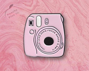 Instax Polaroid Camera Enamel Pin