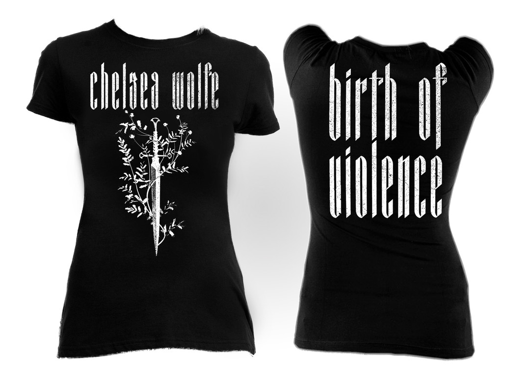 Chelsea Wolfe The Birth Of Violence Girls T Shirt Nuclear Waste