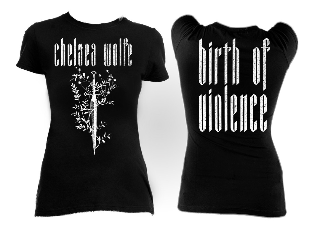 Chelsea Wolfe The Birth of Violence Girls T-Shirt - Nuclear Waste