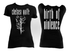 Chelsea Wolfe The Birth of Violence Girls T-Shirt