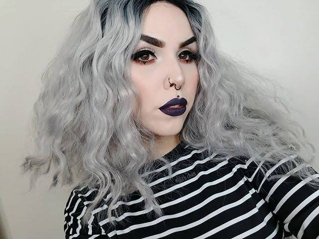 Purple gray sale matte lipstick