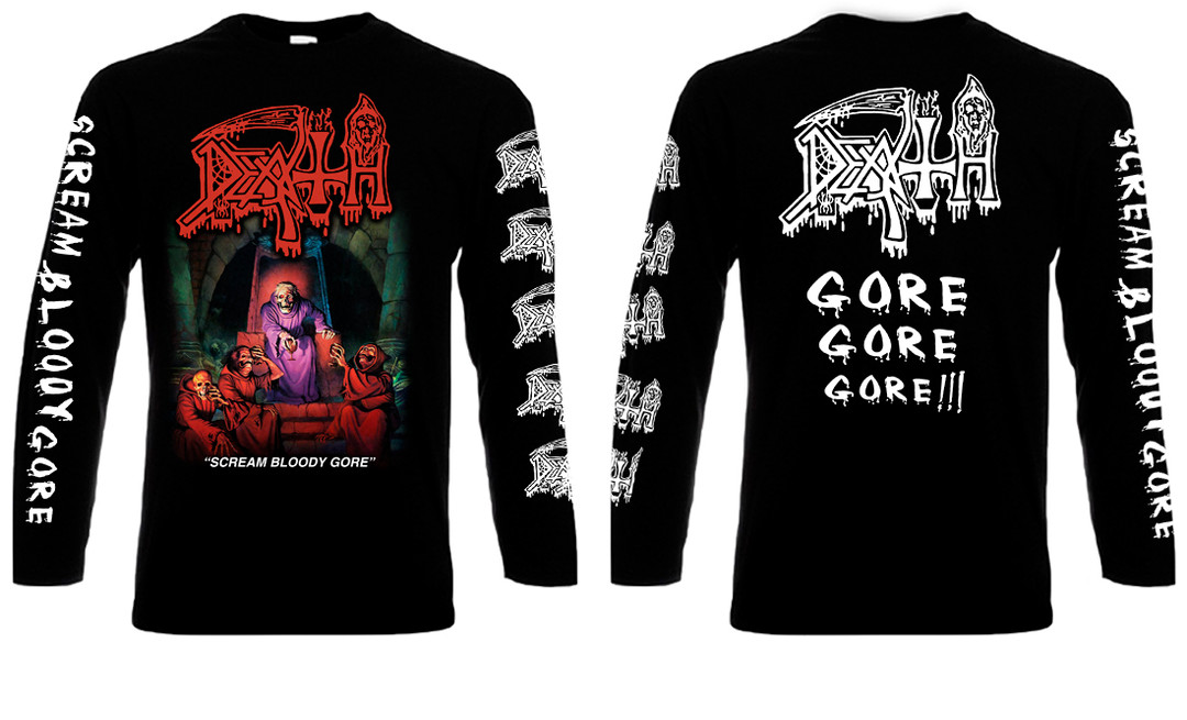 death scream bloody gore shirt