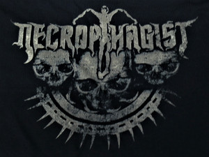 Necrophagist - Logo Test Print Backpatch