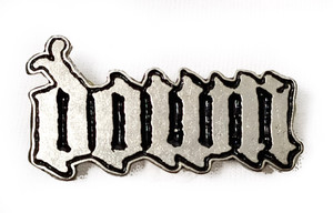 Down - Logo Metal Badge
