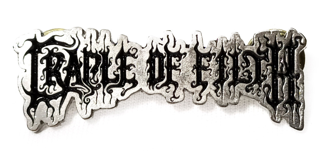 Cradle of Filth - Logo - Metal Badge - Nuclear Waste