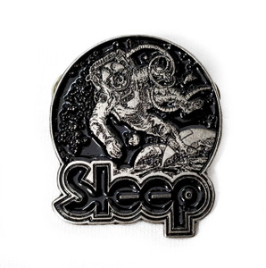 Sleep - Astronaut Logo Metal Badge