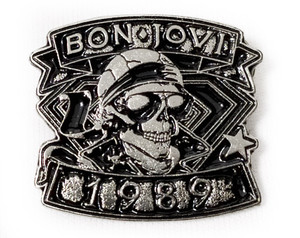 Bon Jovi - 1989 Metal Badge