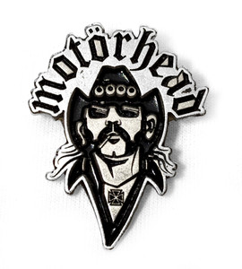 Motorhead - Lemmy Face Metal Badge