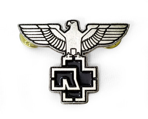 Rammstein - Shield Logo Metal Badge 