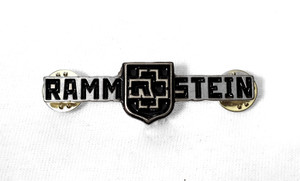 Rammstein - Coat of Arms Logo Metal Badge 