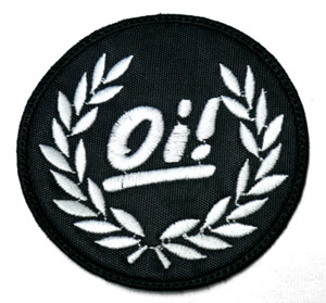 Oi! - Laurel 3X3" Embroidered Patch