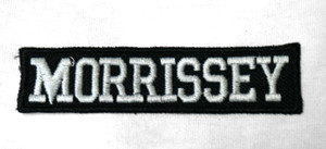 Morrissey - Logo 4X1" Embroidered Patch