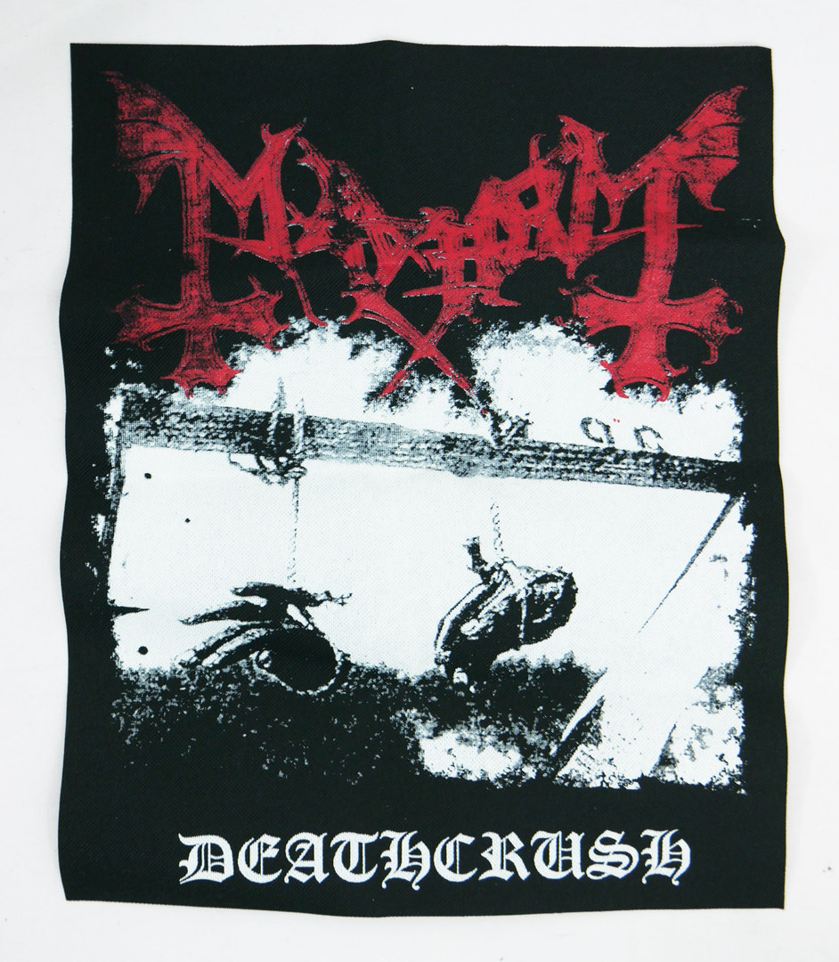 Mayhem - Deathcrush Test Print Backpatch - Nuclear Waste