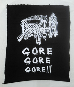 Death - Gore Gore Gore!!! Test Print Backpatch