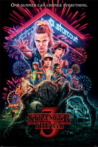 Stranger Things - 3rd Season 24x36" Poster