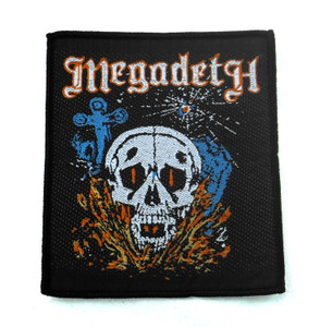 Megadeth 4x3.5" WOVEN Patch