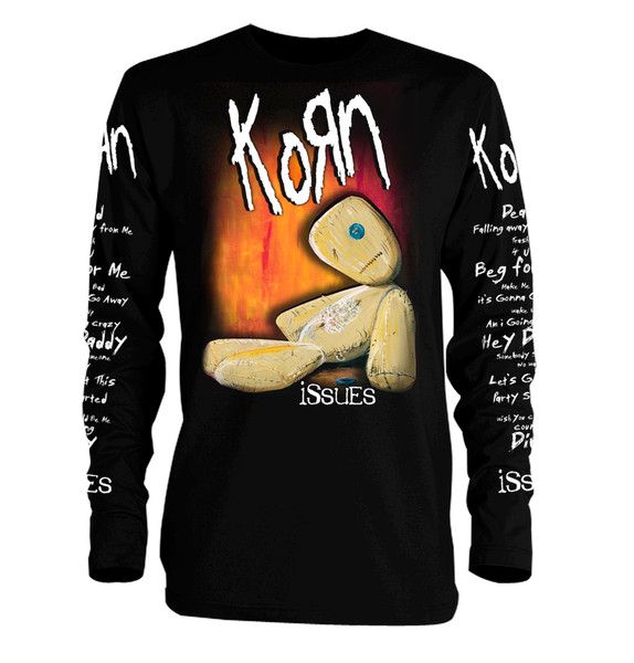 Korn Issues Long Sleeve TShirt Nuclear Waste