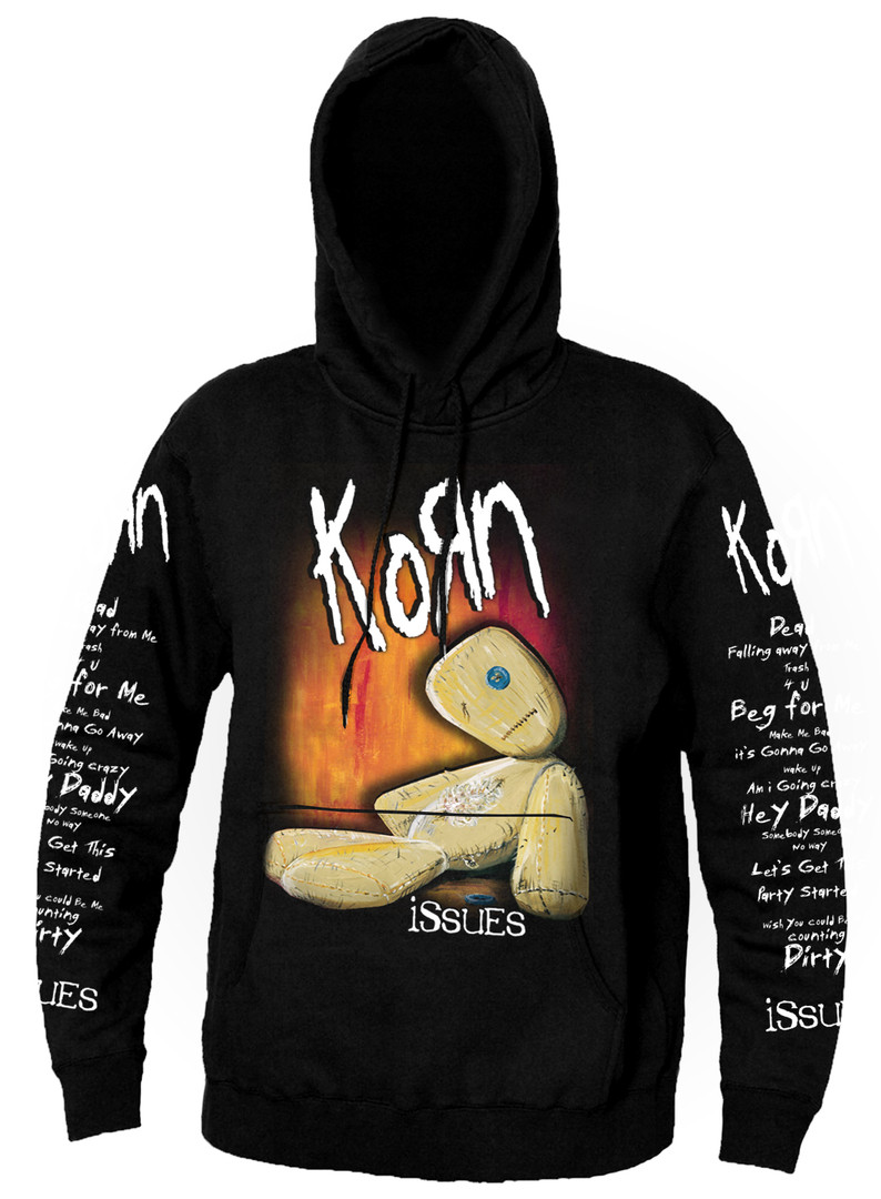 Korn - Issues Hooded Sweatshirt - Nuclear Waste