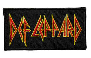 Def Leppard 4" Embroidered Patch