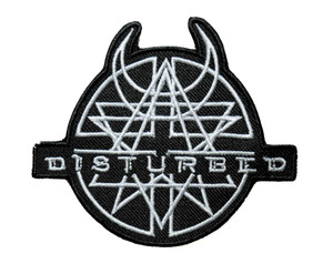 Disturbed 5" Embroidered Patch