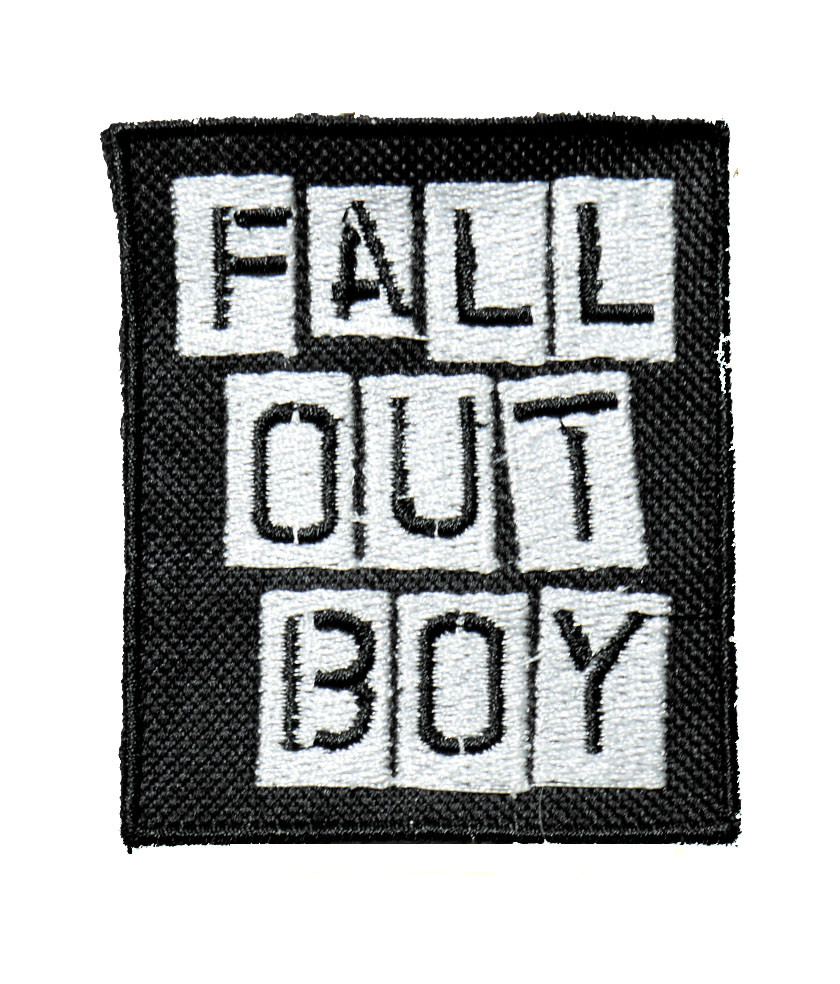 Fall Out Boy Logo 2 5 Embroidered Patch Nuclear Waste You will definitely choose from a huge number of pictures that option that will suit you exactly! fall out boy logo 2 5 embroidered patch