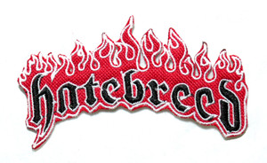 Hatebreed Fire - Logo 4" Embroidered Patch